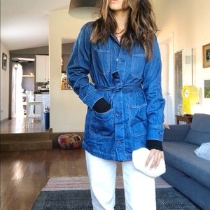 SALE✨Reformation Denim Jacket tie waist